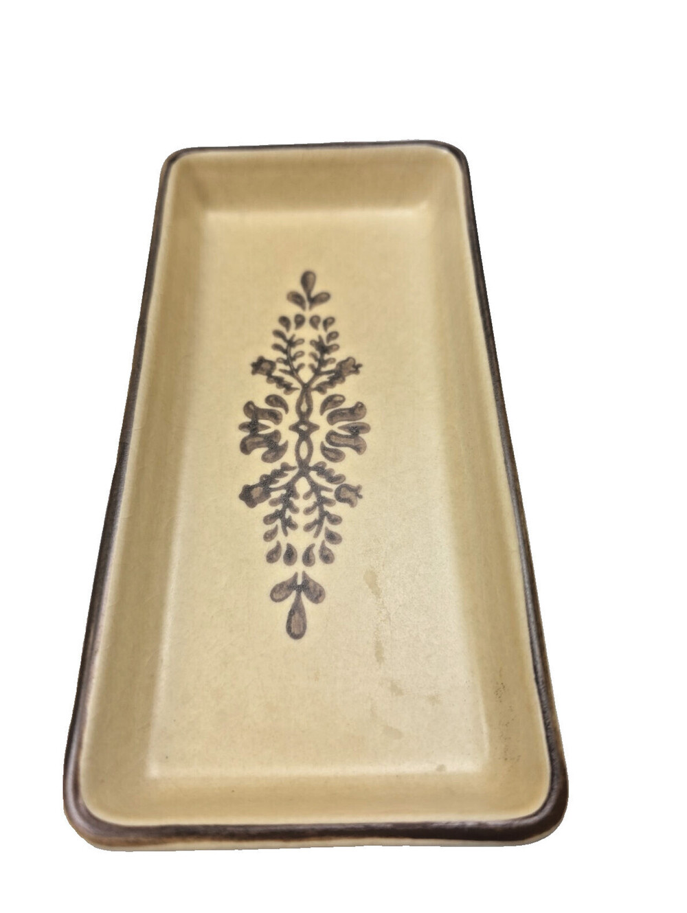1 PFALTZGRAFF VILLAGE CRACKER/RELISH TRAY MADE IN USA